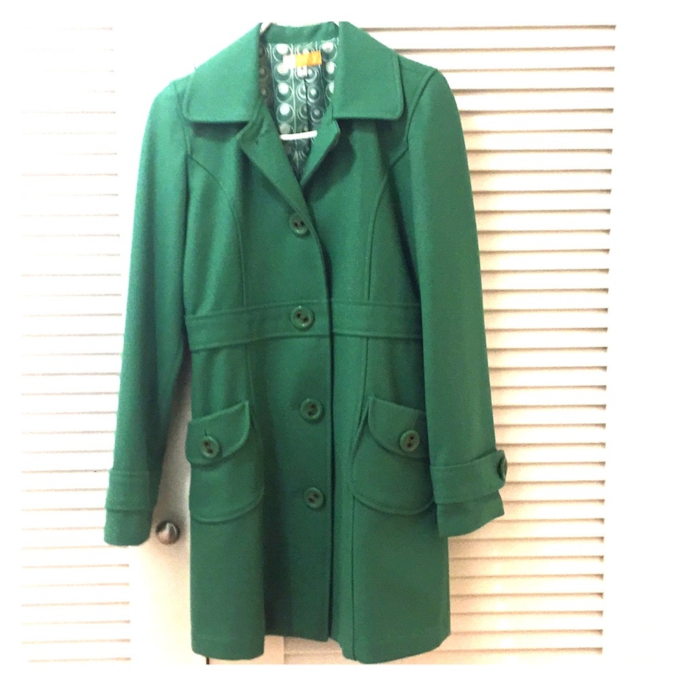 Tulle peacoat green small size